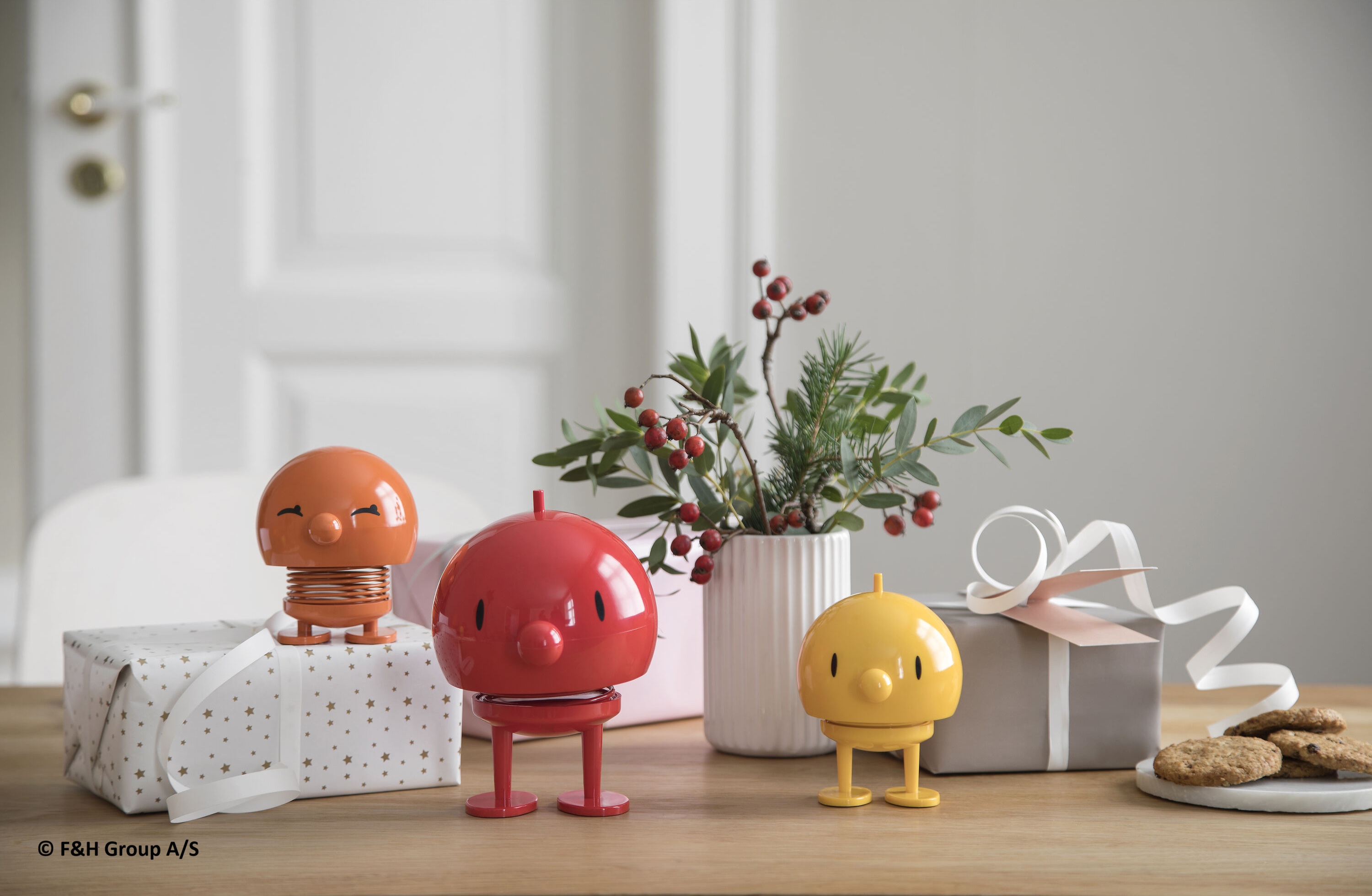 Bunte Hoptimisten als Mitbringsel aus Dänemark 