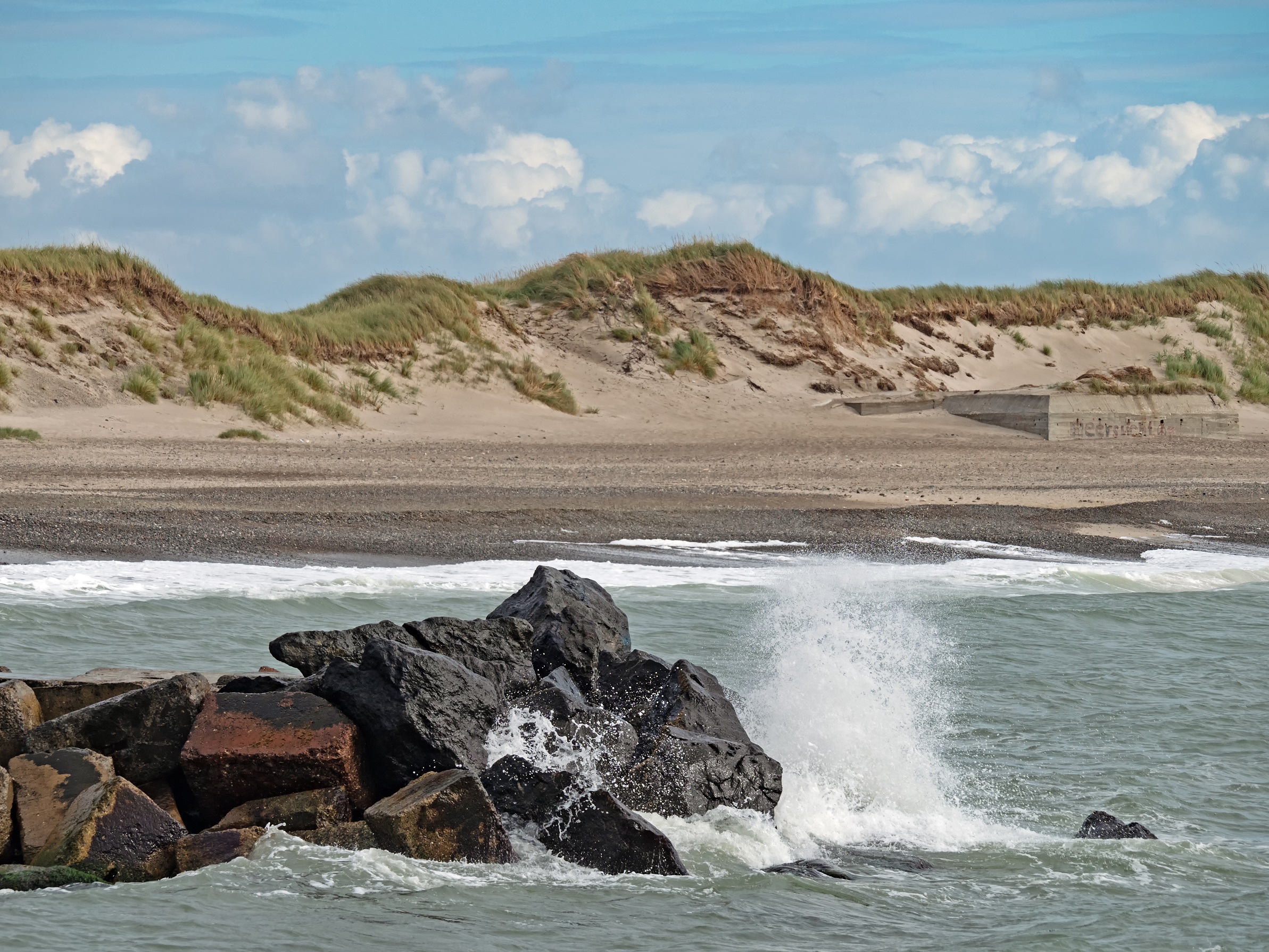 Nordseeküste bei Agger Tange Strand im Nationalpark Thy, Dänemark