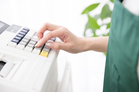 Lebensmittelpreise an der Kasse 