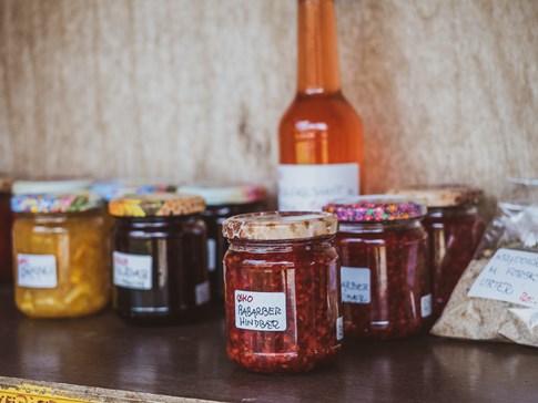 Leckere Mareladen sebstgemacht in Dänemark