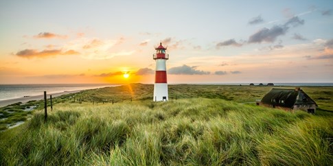 Der Leuchtturm List-Ost auf Sylt