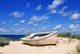 Standstrand mit Boot
