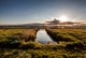 Randers Fjord Landschaft im Abendlicht