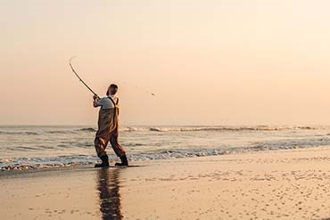 Ferienhäuser für Angler