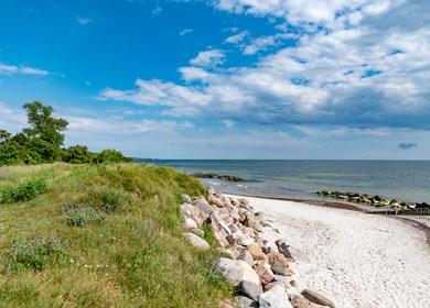 Rabylille Strand auf Mön