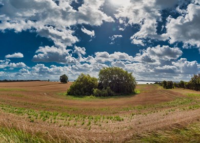 Broagerland in Südjügland Landschaft