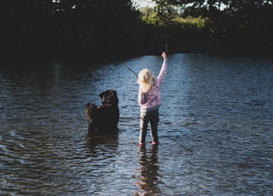 Freizeitspaß mit Angeln in Blavand