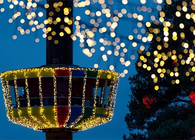 Legoland Weihnachtsglitzer Turm