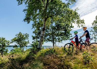 Louns mit dem Fahrrad erkunden