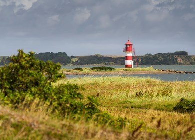 Venö Bucht Leuchtturm