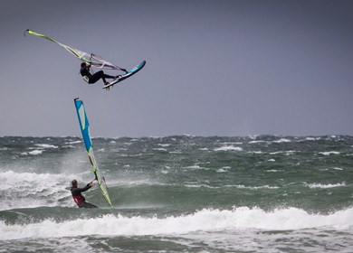 Windsurfer in Dronningmölle